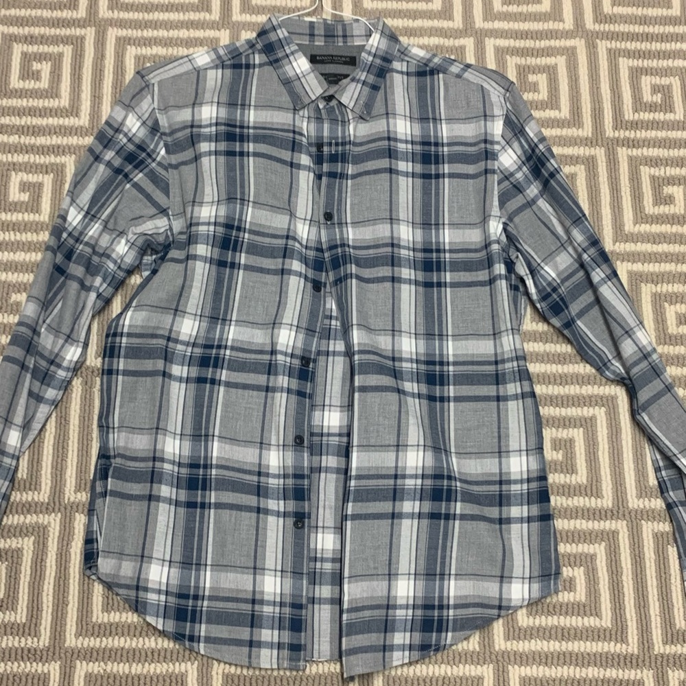 Flannel Mens Button Down